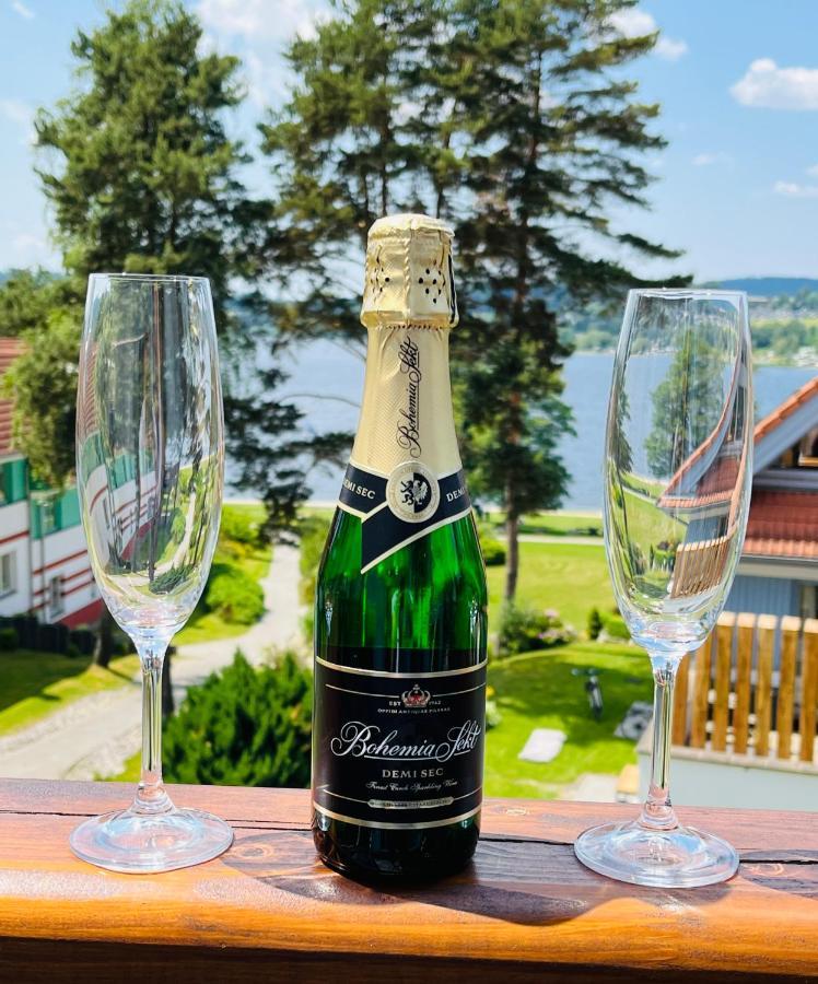 Lipno Beach Apartment Lipno nad Vltavou Eksteriør bilde